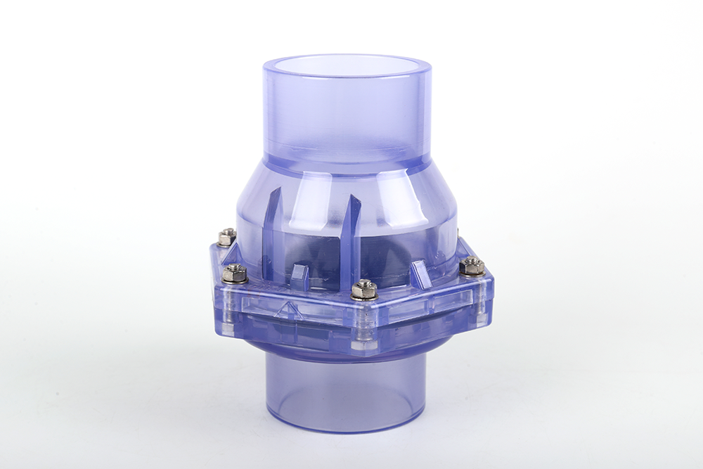 临江透明翻板式止回阀